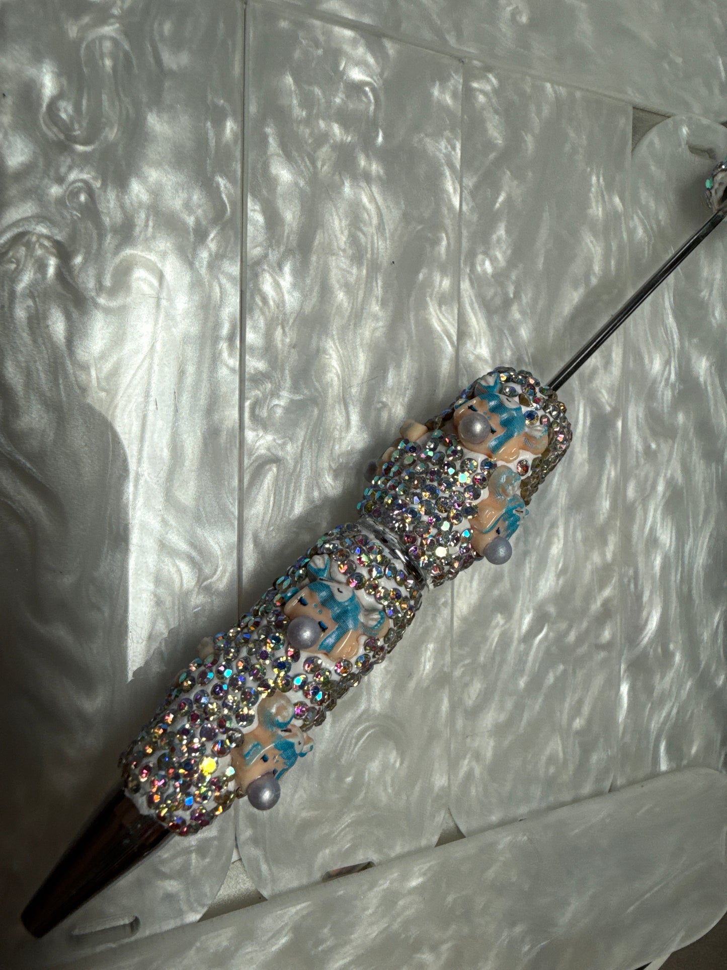 Rhinestone and gem stone pens