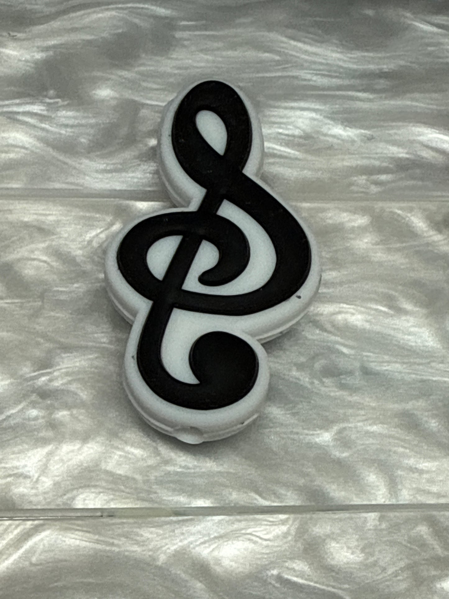 Silicone focal beads