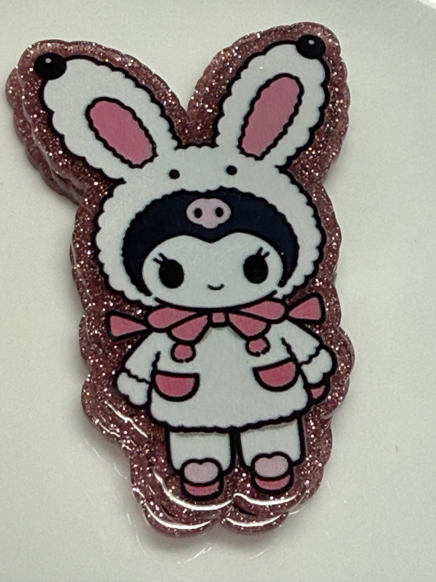 badge reel glitter acrylics new 12/22/25, 12/27/25, 1/2/26