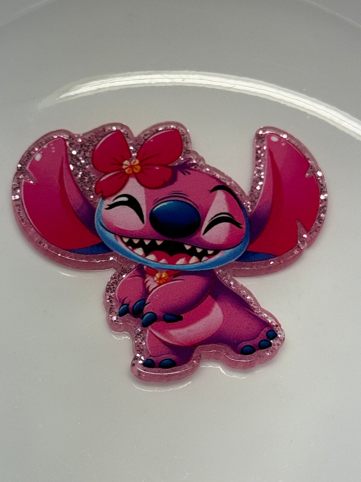 badge reel glitter acrylics new 12/22/25, 12/27/25, 1/2/26