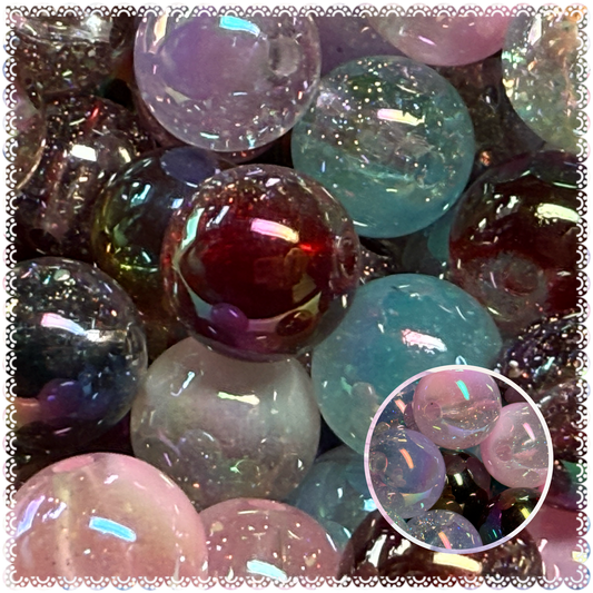 16mm glitter ombré with a beautiful ab coating