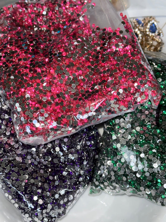 SS4 flat back rhinestones