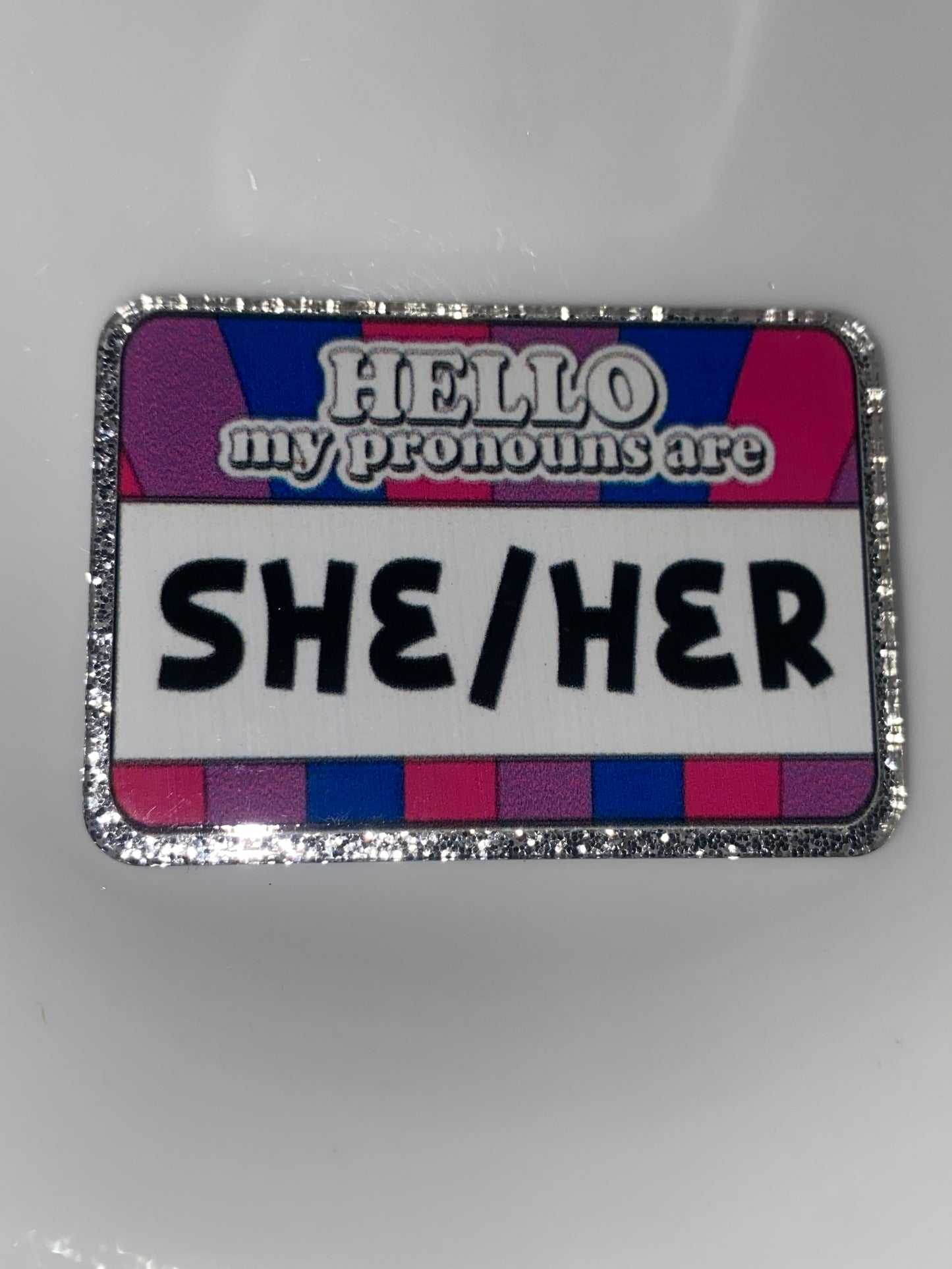 Badge reel acrylics