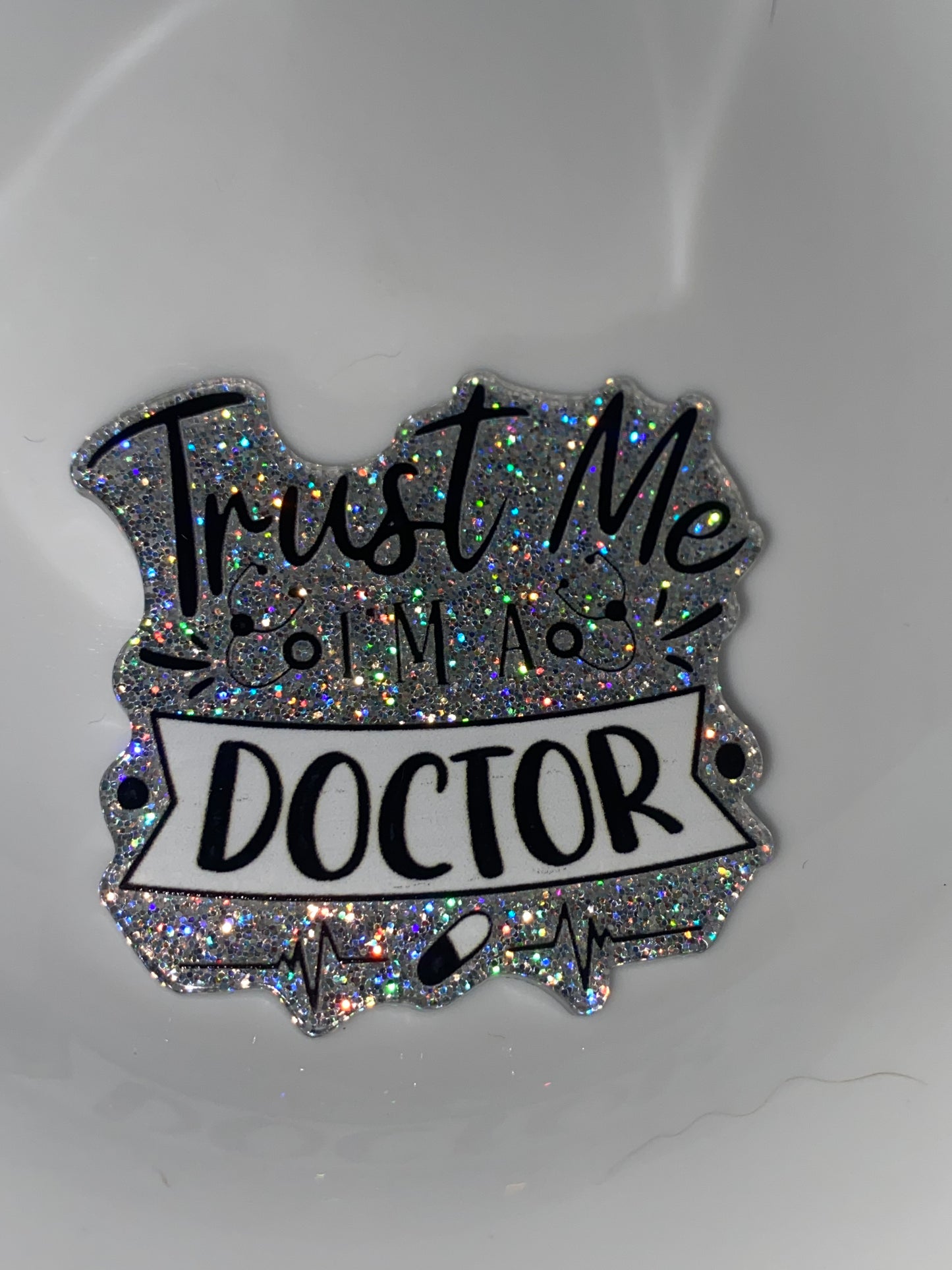 Badge reel acrylics