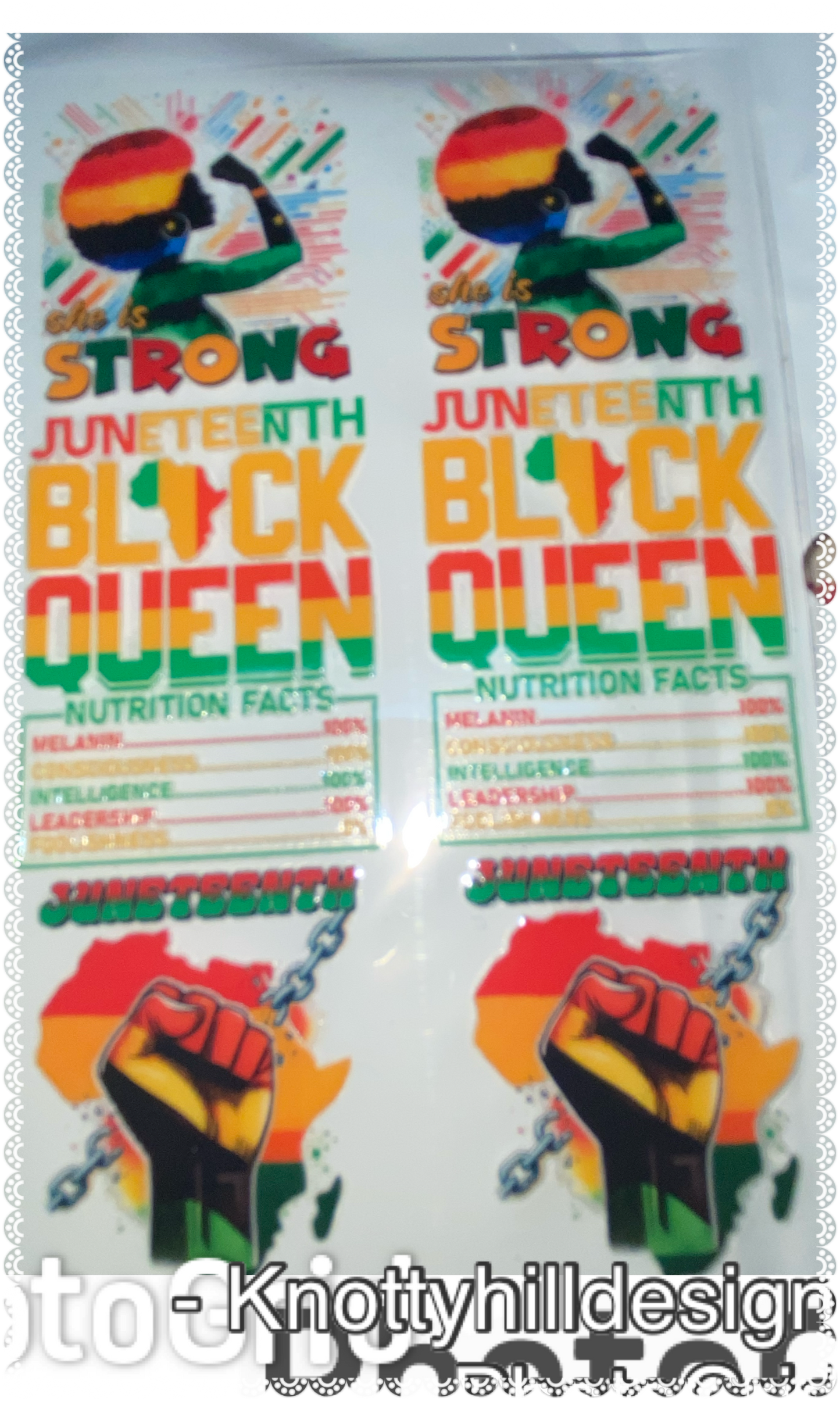 Juneteenth pen wrap