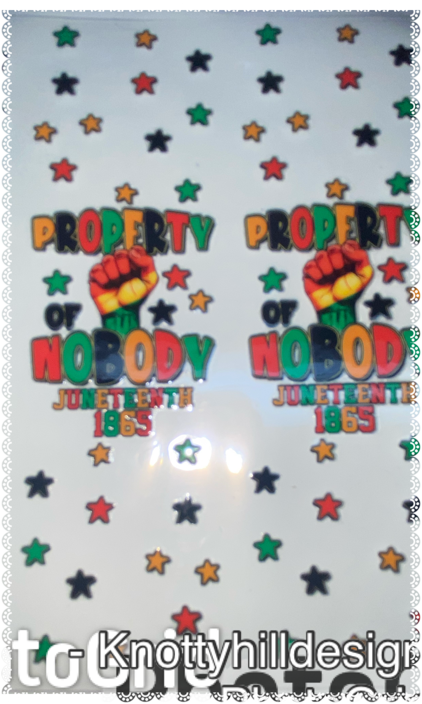 Juneteenth pen wrap
