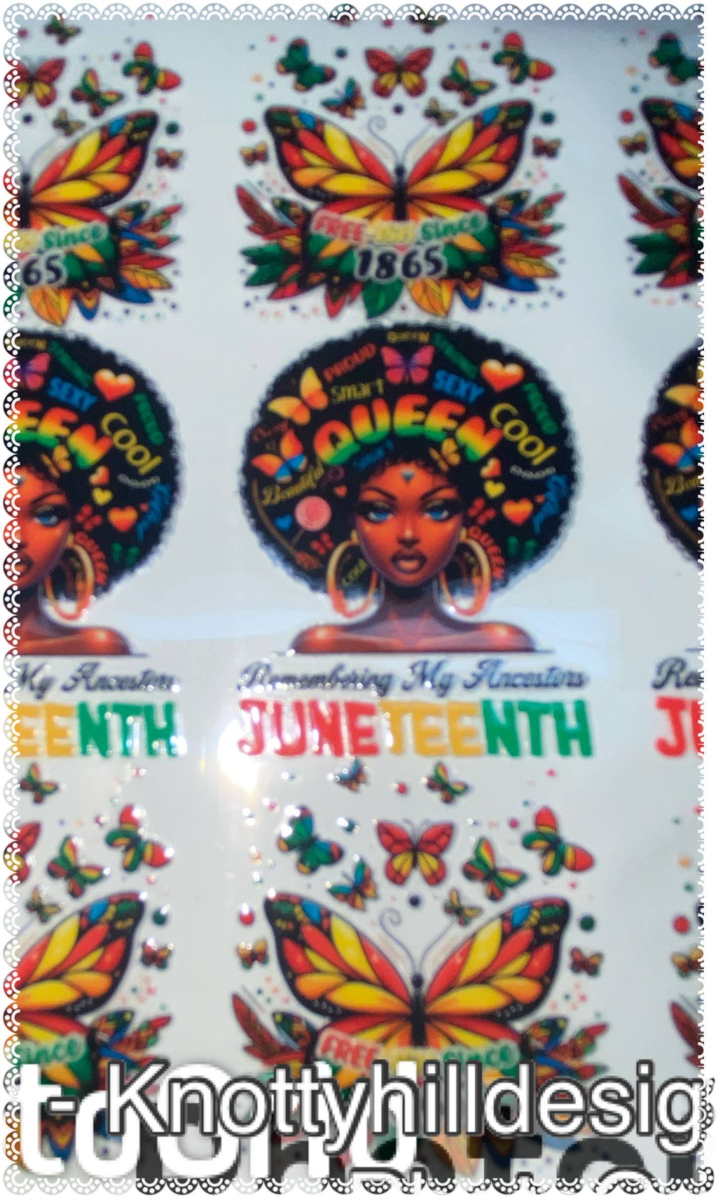 Juneteenth pen wrap