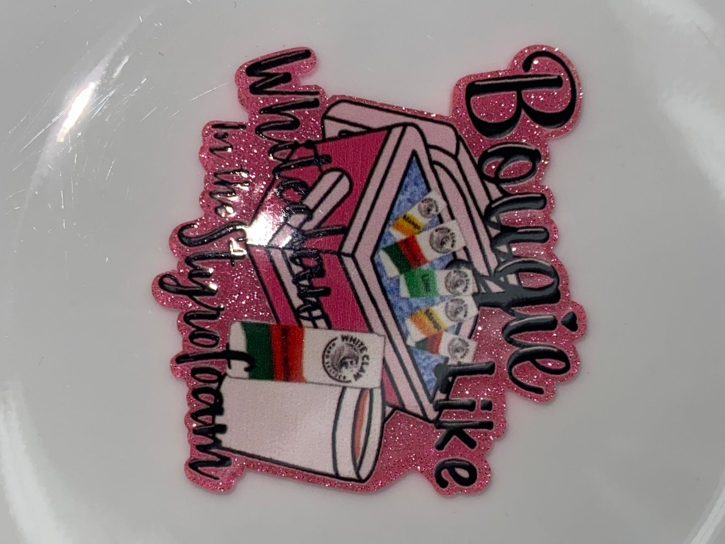 Badge reel acrylics