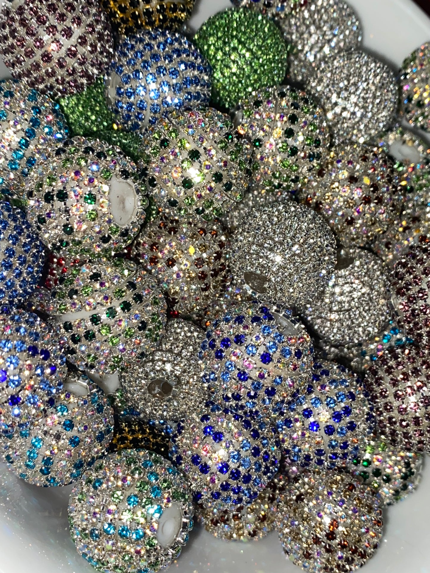 18mm rhinestone strands