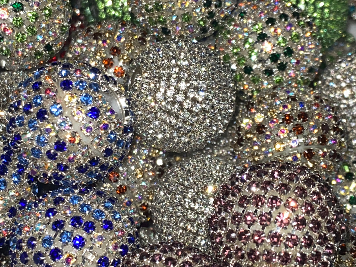 18mm rhinestone strands