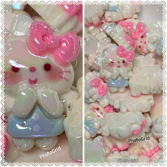 24mm adorable Hello Kitty Angel beads
