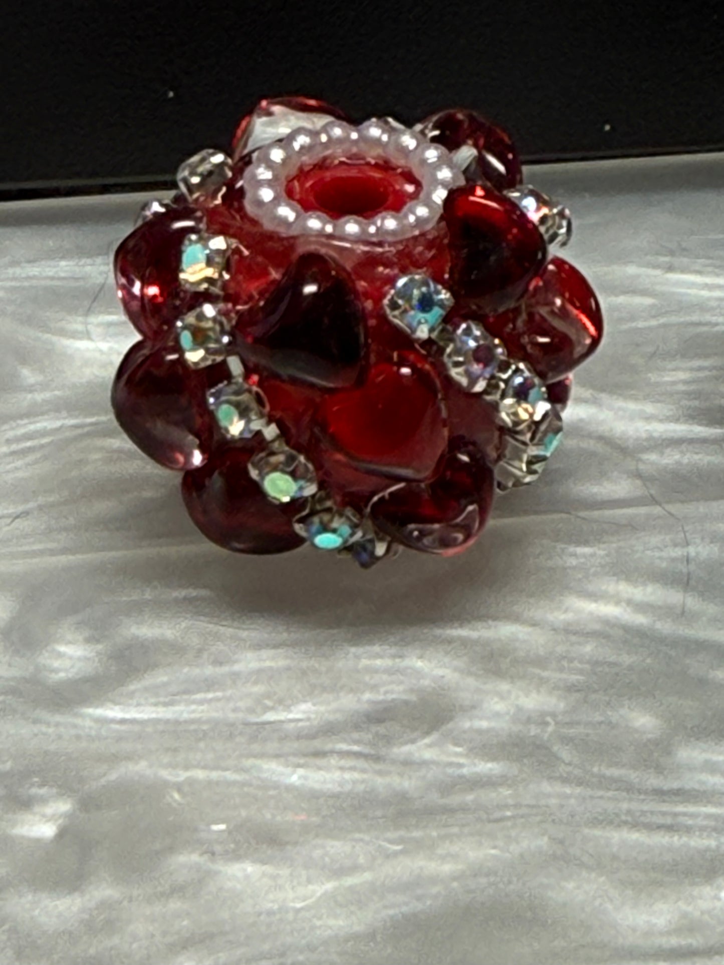 16mm highly decorated Christmas beads