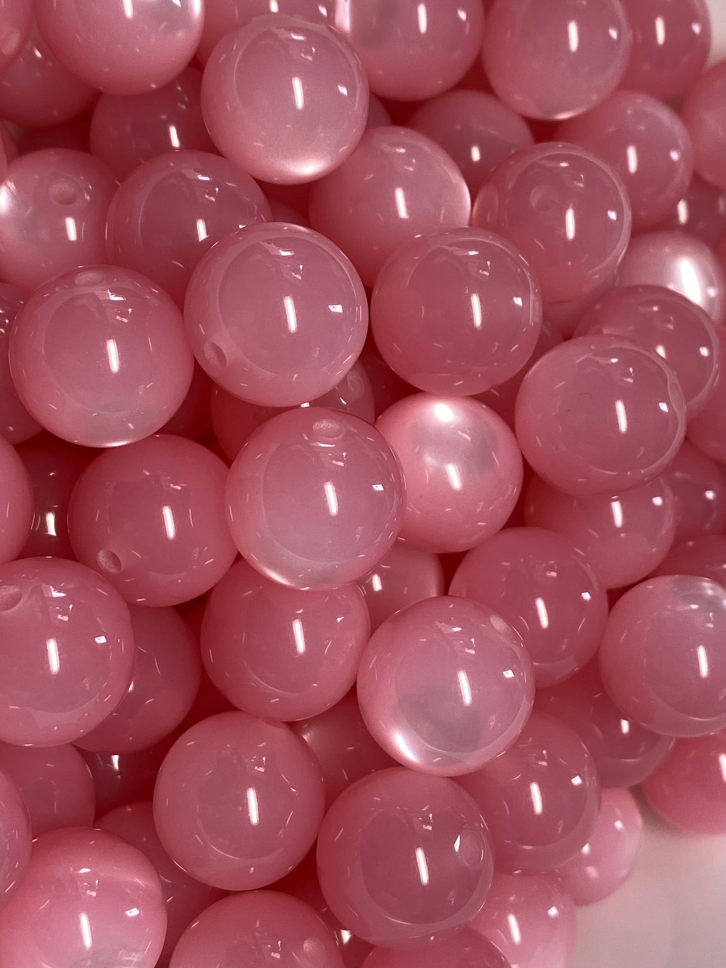 16mm pink mauve bead