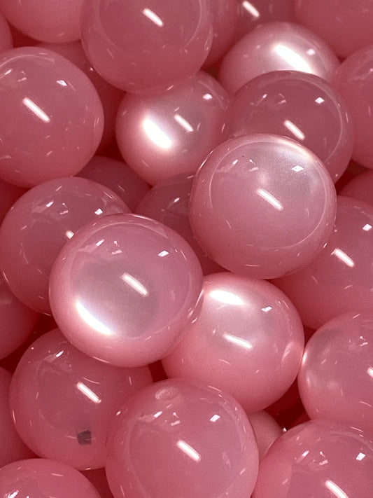 16mm pink mauve bead