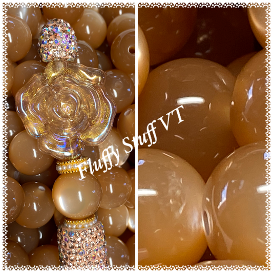 16mm resin coffee tigers eye bead