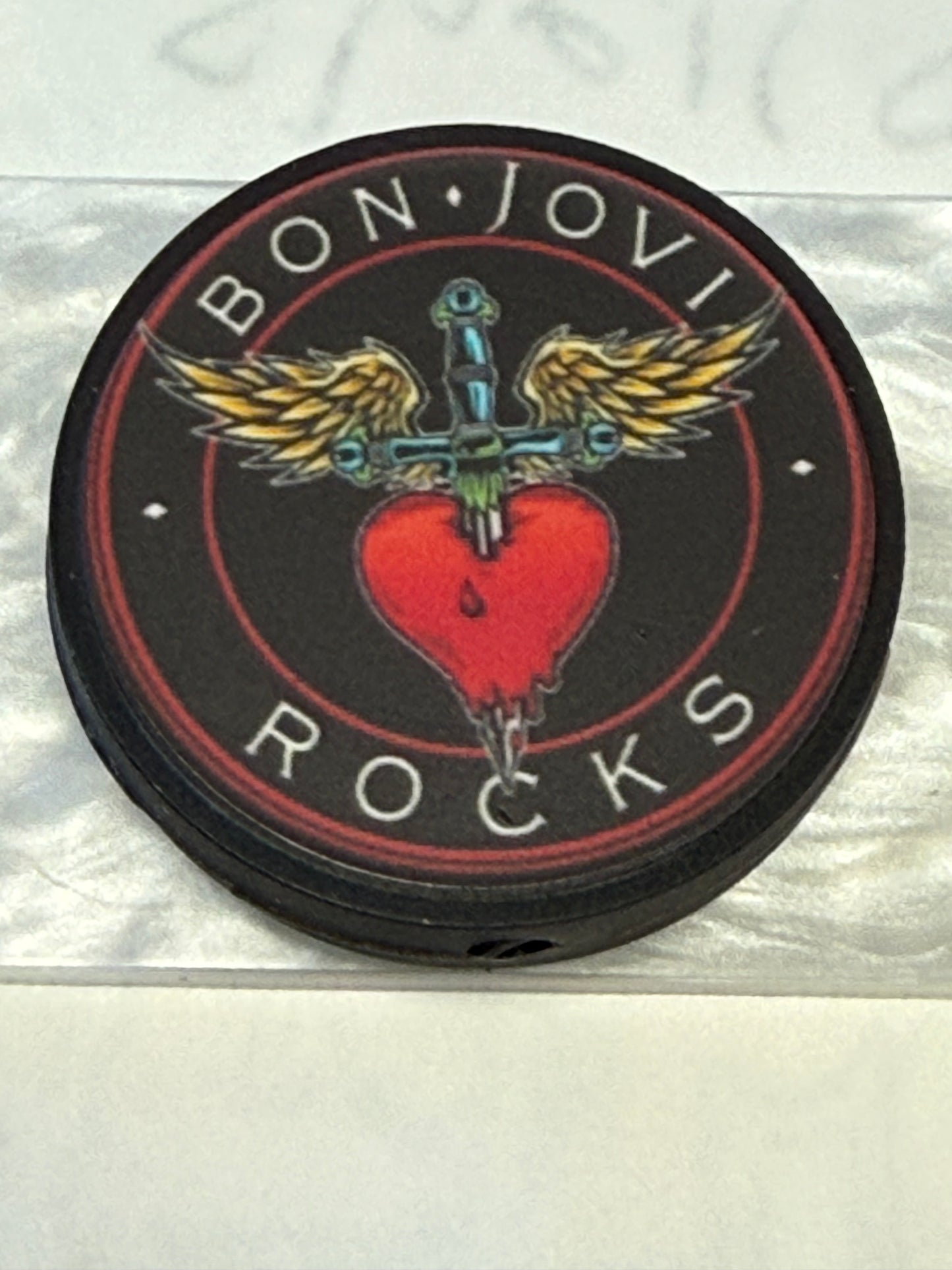 Silicone focal beads