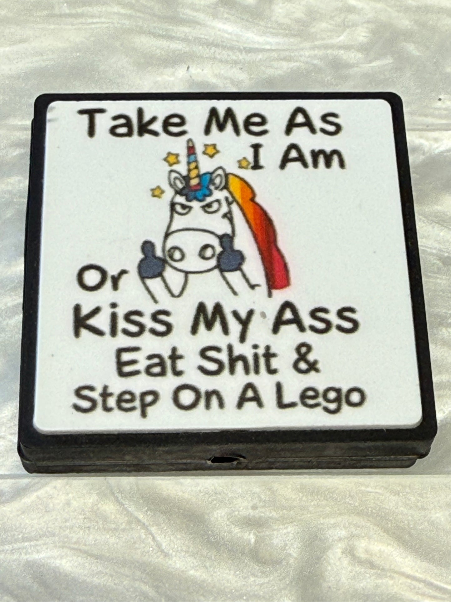 Silicone focal beads