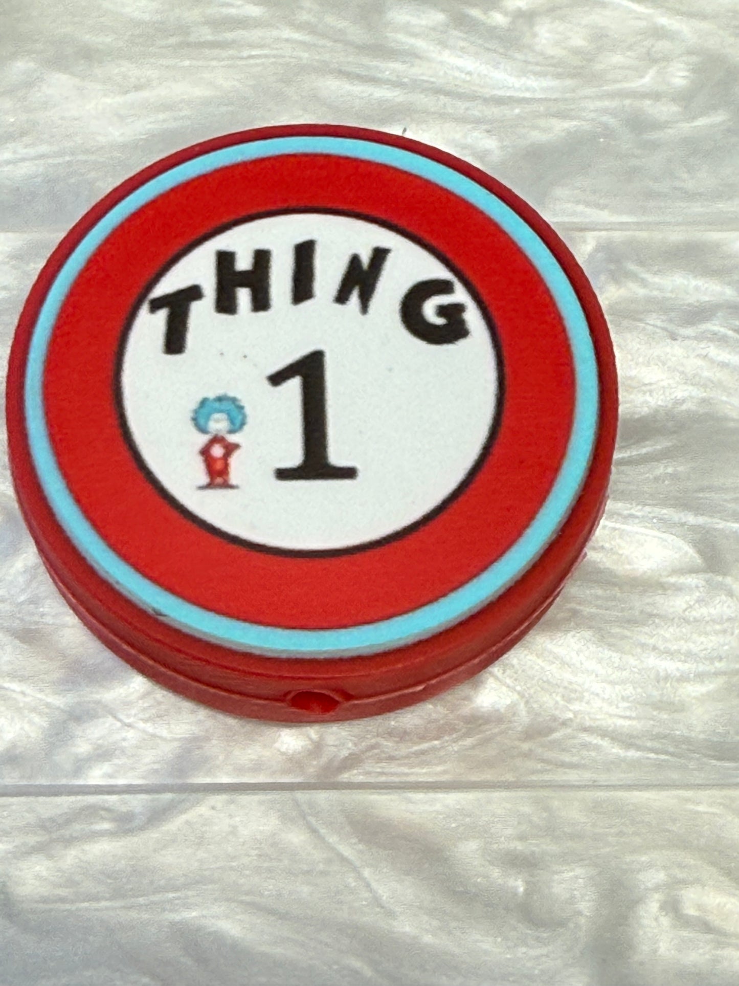 Silicone focal beads