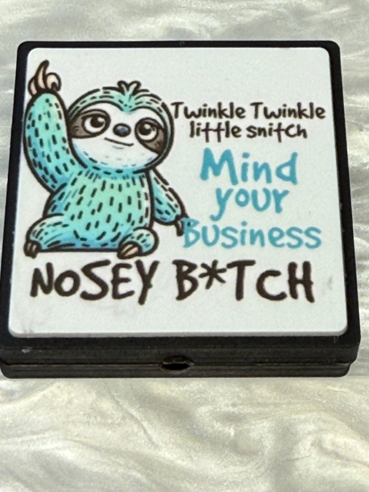 Silicone focal beads