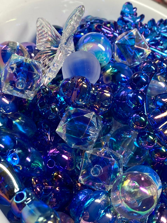 Blue bead mix