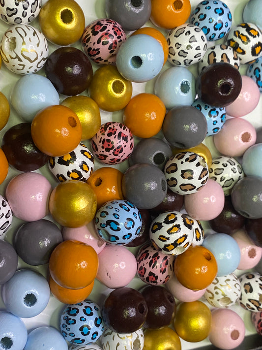 14mm wooden beads