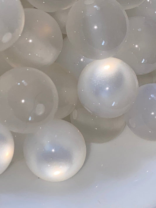16mm white tigers eye